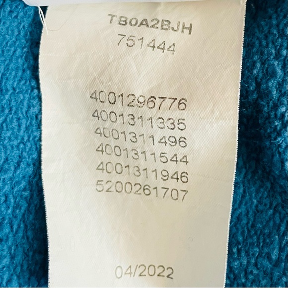 Timberland Teal Hooded Sweatshirt with Black Tree Logo - Picture 7 of 7